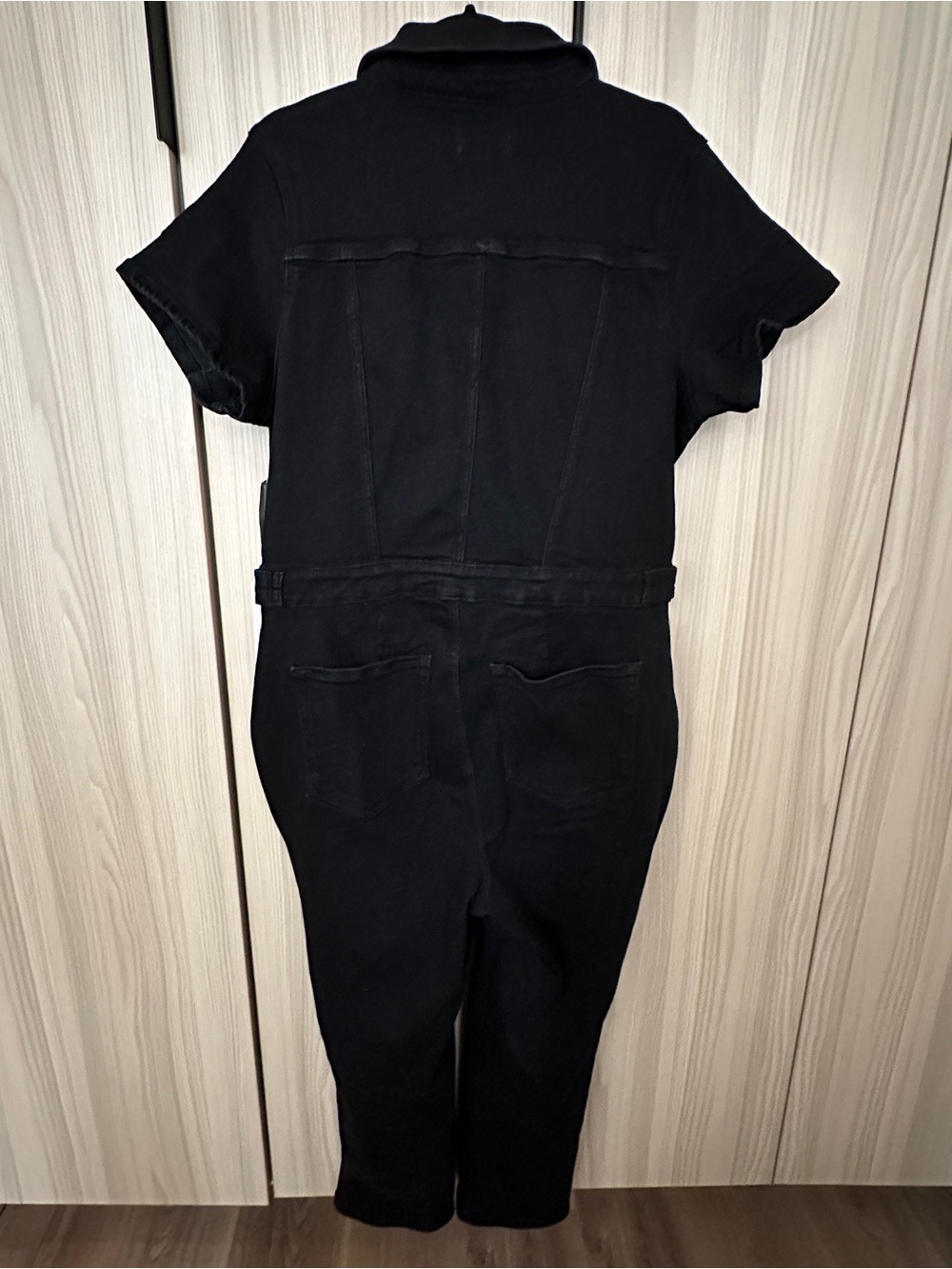 Good American Fit For Success Denim Utility Jumpsuit 2XL - NWT - Picture 9 of 10